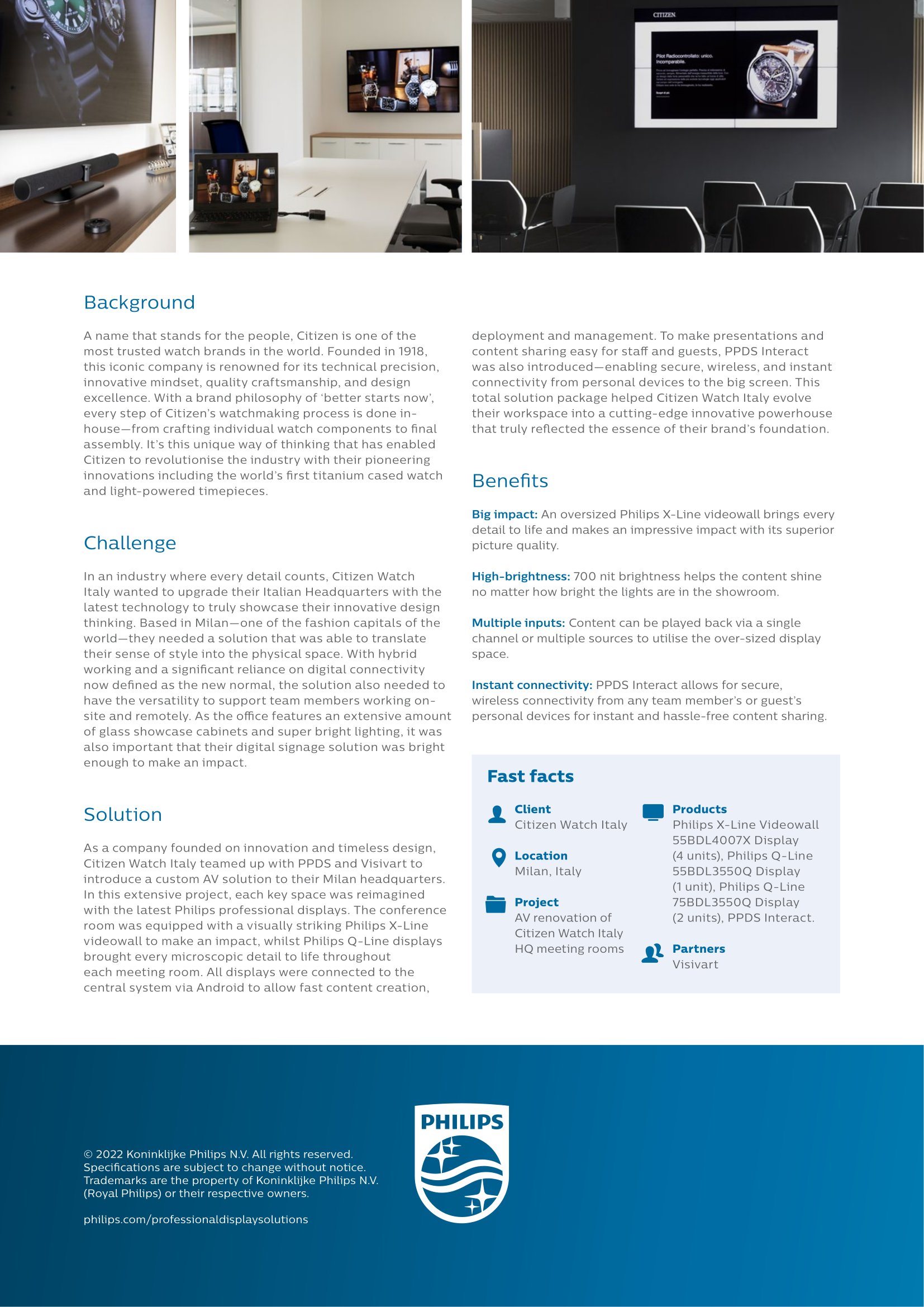 Citizen Watch Success Story PPDS TAYYART